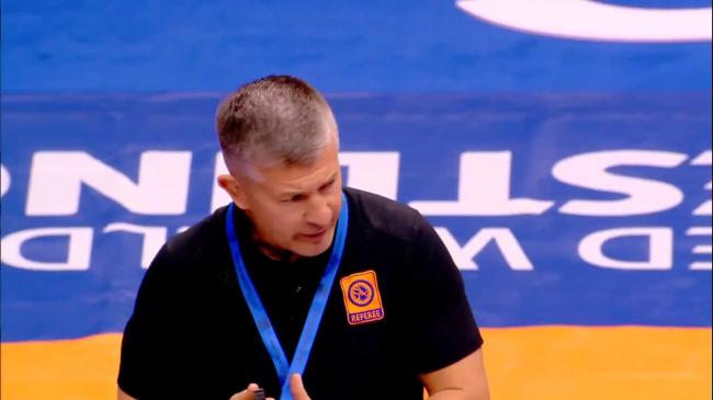 Halishan BAHEJIANG (CHN) vs. Akzhol MAKHMUDOV (KGZ) | 2026 Senior World Championships | Bronze Medal | GR 82Kg