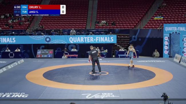 Landon Micheal DRURY (USA) vs. Servet ANGI (TUR) | 2026 U23 World Championships | Quarter Final | GR 63Kg