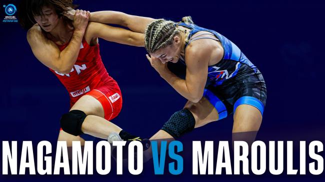 NAGAMOTO shocks Olympic gold medalist and defending world champ MAROULIS! 🤯