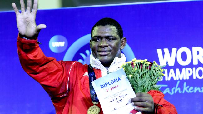 Lopez Goes For Fourth Gold in Pan American Games Wrestling