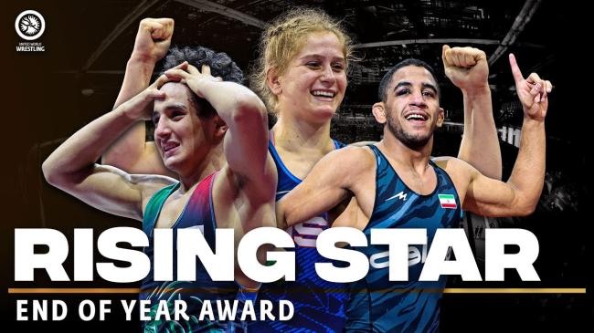 Amouzad, Elor, Nazaryan Tabbed as UWW's Rising Stars of 2022