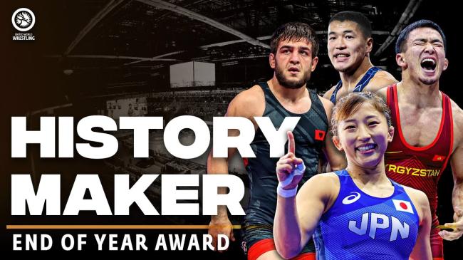 Susaki, Abakarov, Makhmudov, Sharshenbekov named UWW's History Makers of the Year