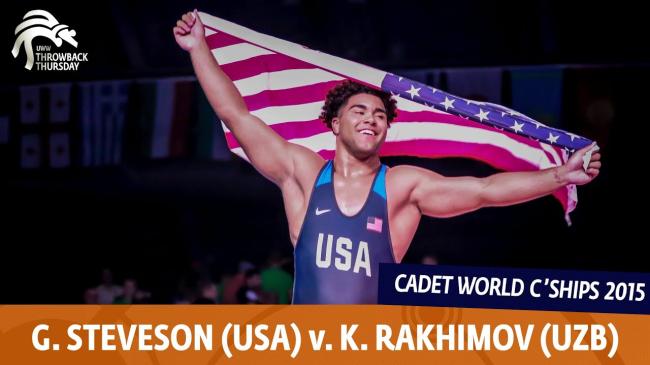#TBT: Olympic Champion Steveson Wins First World Title